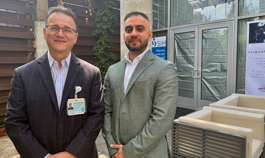 Dr. Adrian Martin and Dr. Abbas Badami