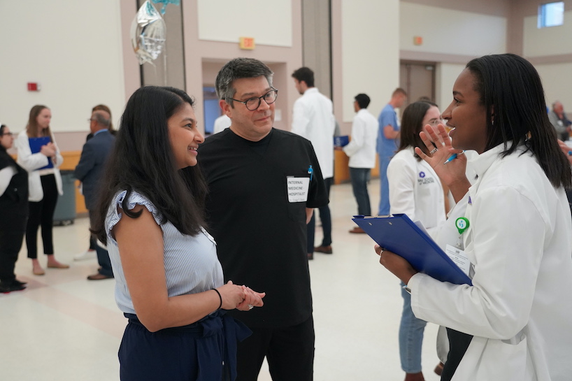 SIH Providers Share Knowledge With Medical Students 