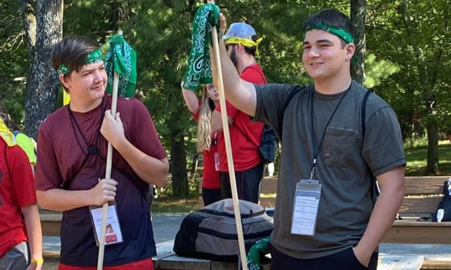 Toby Hollister at Camp BETA
